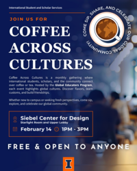 Coffee Across Cultures, Feb 14
