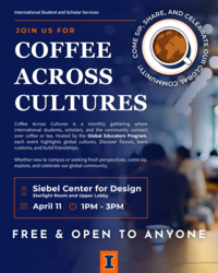Coffee Across Cultures, April 11