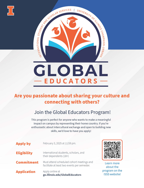 Global Educators Application for Spring 2025 Cohort