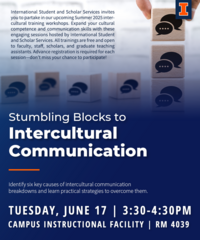 June 17, Stumbling Blocks