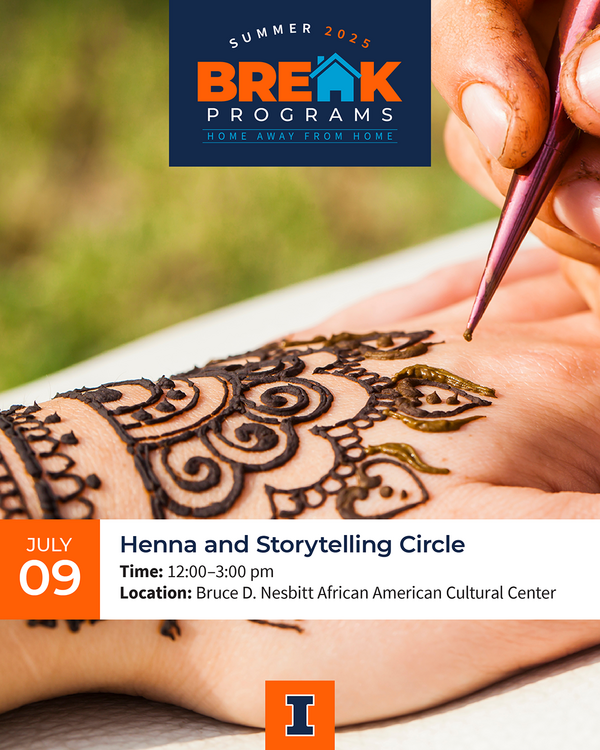 Henna and Storytelling Circle, July 9