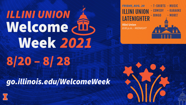 Illini Union Welcome Week 2021
