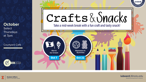 IU Board Crafts and Snacks October