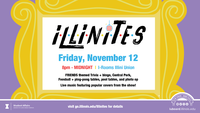 November Illinites on Friday, November 12 is FRIENDS themed!