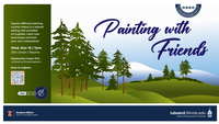 iub painting w friends