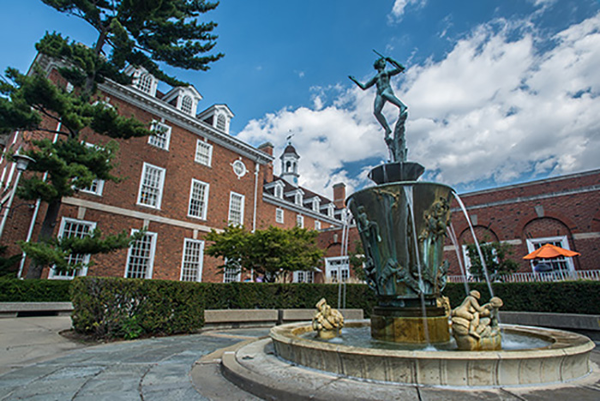 Illini Union and Diana Fountain