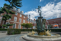 Illini Union and Diana Fountain