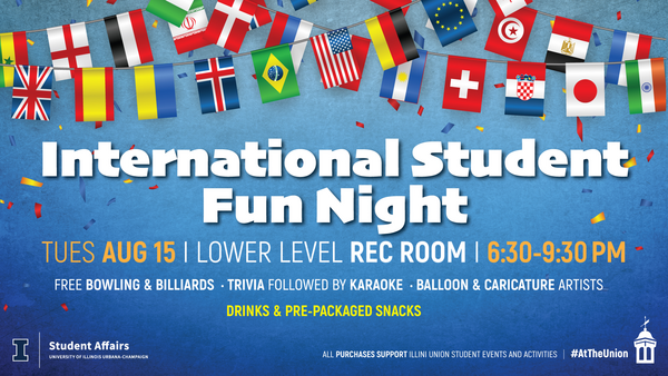 int student fun night graphic