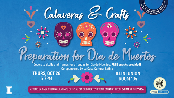 calaveras and crafts event