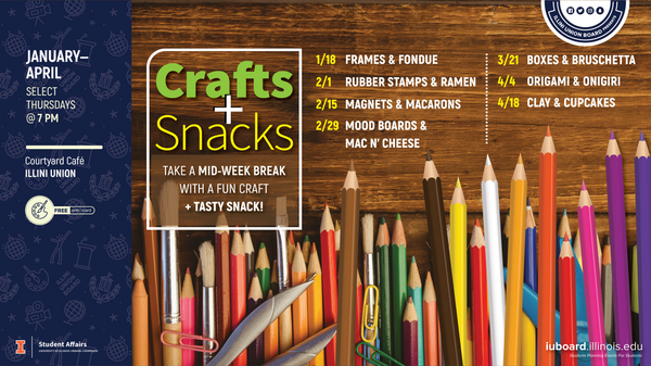crafts and snacks sp24