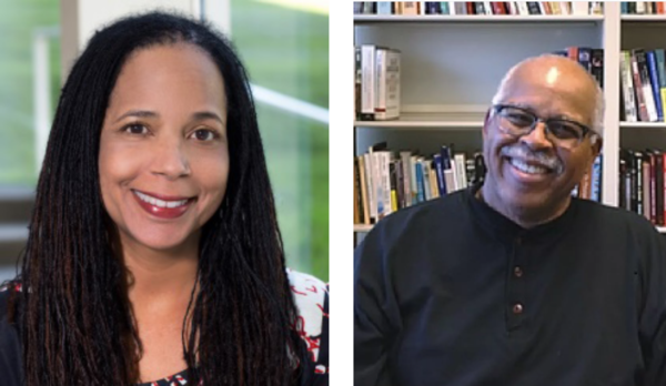 Headshots of Helen Neville and Lou Turner