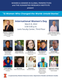 Event poster featuring the images of all event speakers