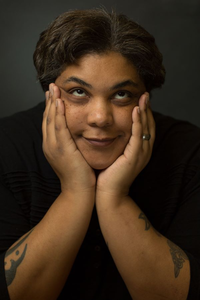 Headshot of Roxane Gay