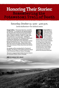 Honoring Their Story event flyer