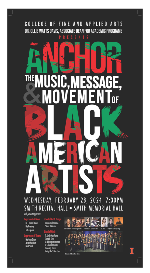 SCD Calendar of Calendars: ANCHOR: The Music, Message, & Movement of Black  American Artists