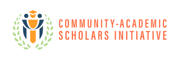 Community-Academic Scholars horizontal logo