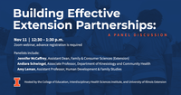 Building effective Extension partnerships