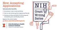 NIH Grant Writing Series; now accepting nominations