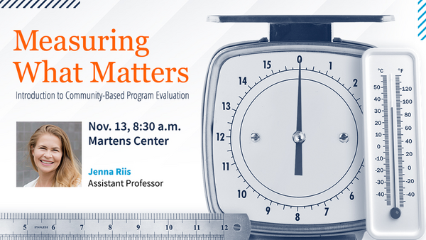 Measuring What Matters: Introduction to Community-Based Program Evaluation