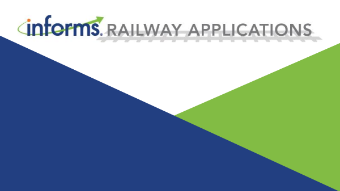 INFORMs Railway Applications