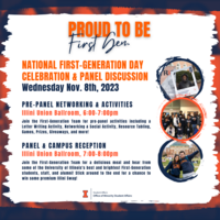 National First-Generation Day Celebration 2023 Flyer