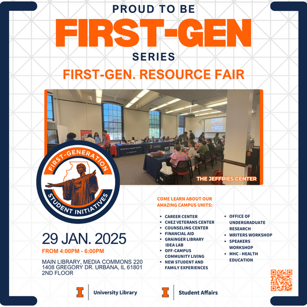 first gen resource fair flyer