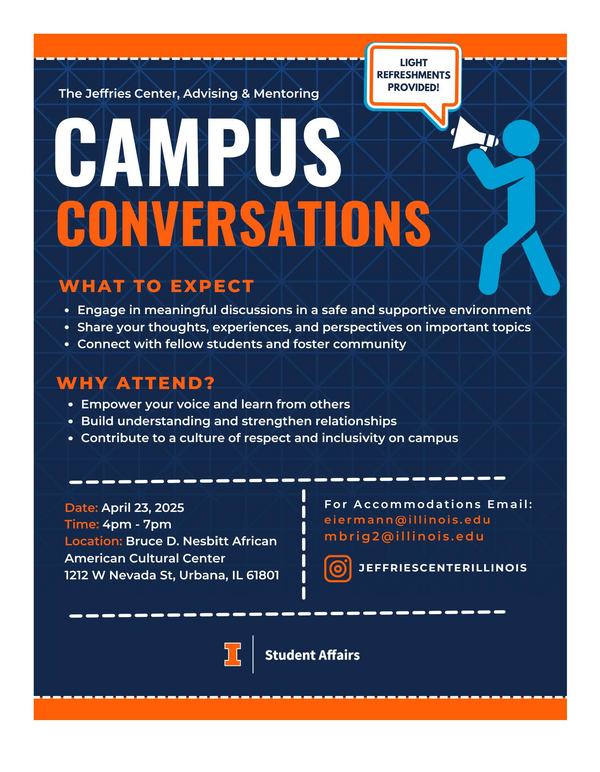 Campus Conversations April Info Flyer