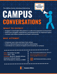 Campus Conversations Flyer