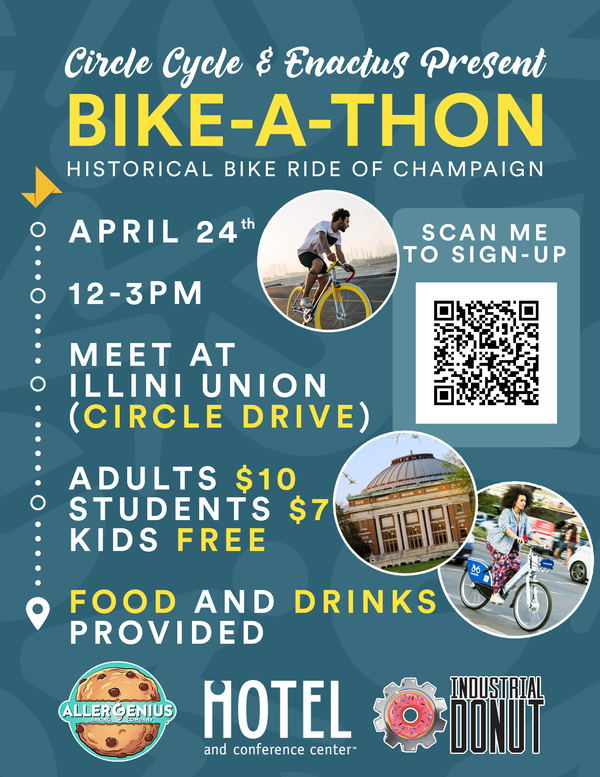 Circle Cycle's 2021 Bike-a-thon flyer