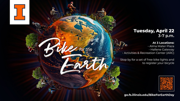 Bike for Earth Day flyer