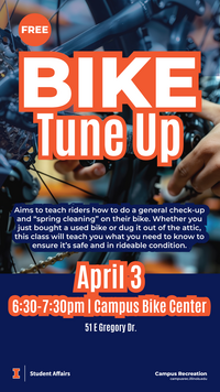 flyer for for Bike Tune Up