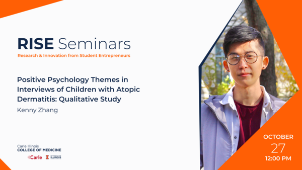 RISE Seminar with Kenny Zhang, October 27, 2023 at noon