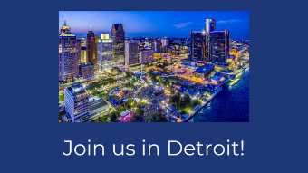 Join us in Detroit!