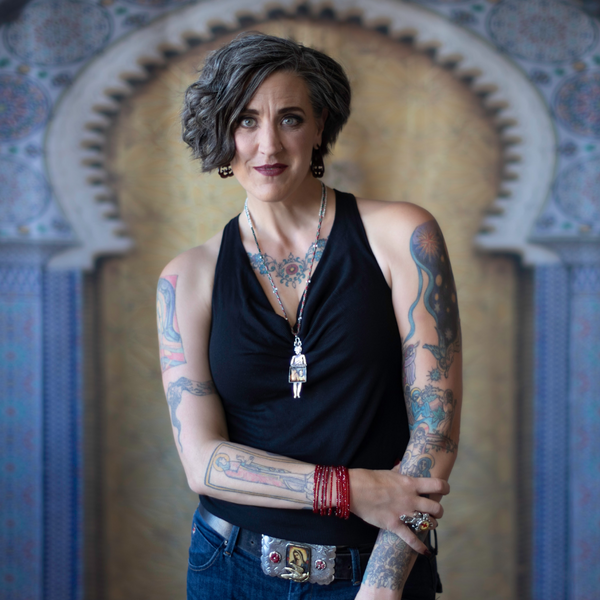 Headshot of Nadia Bolz-Weber Lutheran pastor and New York Times bestselling author