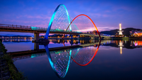 Expo Bridge in Daejeon, South Korea