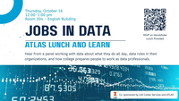 ATLAS Lunch and Learn: Jobs in Data