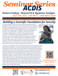 Flyer for Susan Caskey