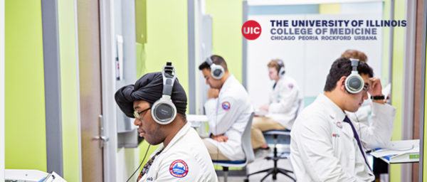 Students in lab