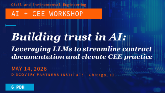 AI+CEE Workshop, May 14, Chicago, Ill.