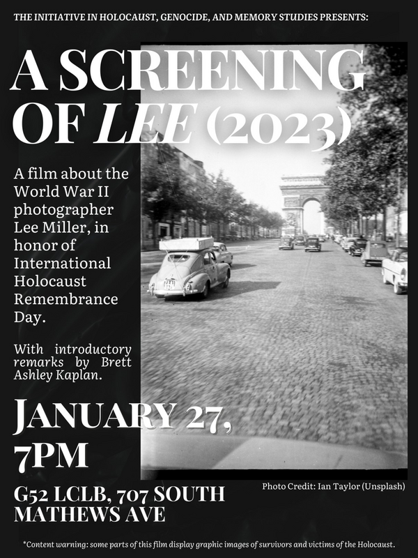 Poster for film screening
