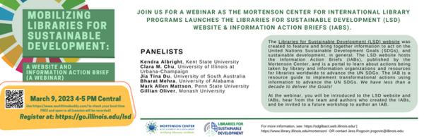 Sustainable Development Webinar