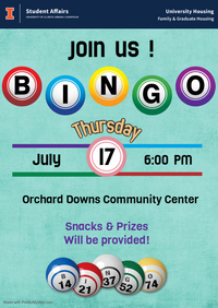 bingo balls and sheets