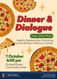 pizza and words