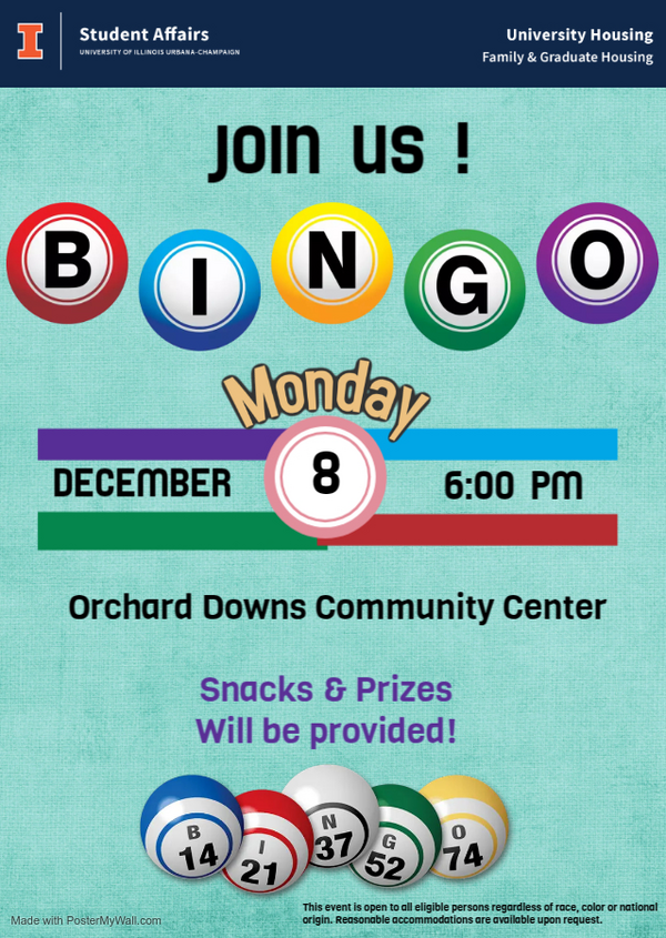 bingo balls and sheets