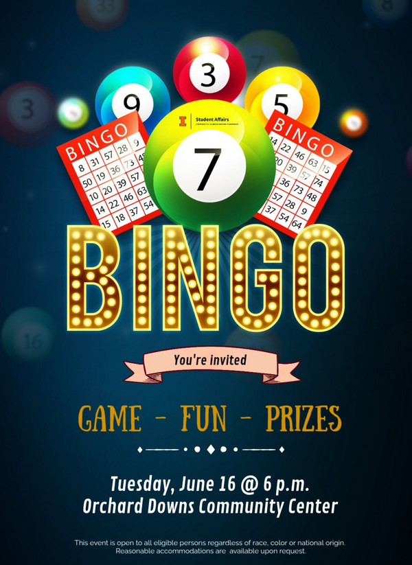 bingo balls and sheets