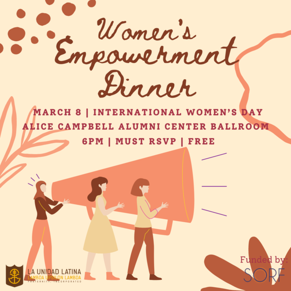 Women empowering others and advocating for their voices to be heard.