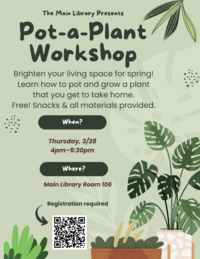 Flyer with event details.