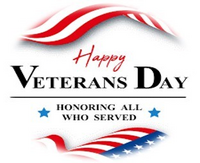 Happy Veteran's Day