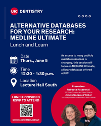 UIC Library hosted Lunch and Learn on June 5