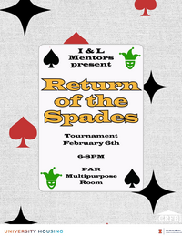 spades tournament par mpr 2/6 6-9pm